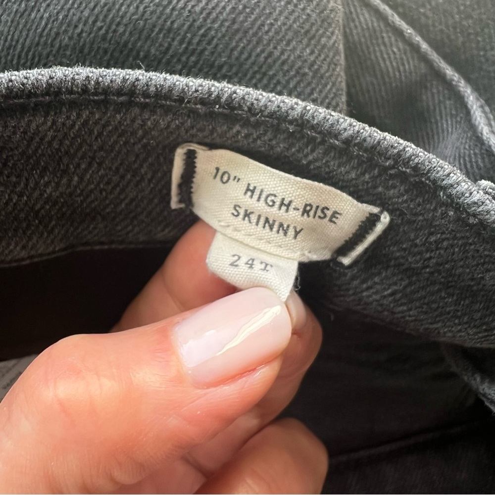 Madewell Tall 10" High-Rise Skinny Jeans - Picture 10 of 12